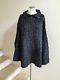 New Without Tags Ray Harris Black Woven Long Sleeve Top Sweater