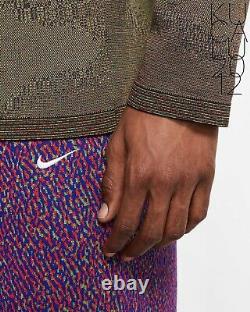 Nike lab Made In Italy Soft Knit Long Sleeve Top Shirt Sweater CT4586-010 M