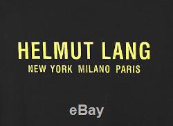 Original Helmut Lang Dark Blue Men Long Sleeves T-shirt Top in size L