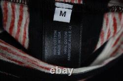PROENZA SCHOULER Multi Mixed Print Cotton Jersey Long Sleeve Top M