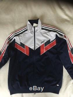 Palace x Adidas A/W16 long sleeve zip up shell track top L deadstock