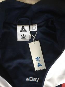 Palace x Adidas A/W16 long sleeve zip up shell track top L deadstock