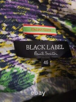 Paul Smith Black Label Cotton Blouse Shirt Top Size UK 14 46 Long Sleeve Shirt