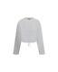 Prada Cropped Long Sleeve Top Women White