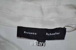 Proenza Schouler Cream Long Sleeve Blouse/Top Size 2