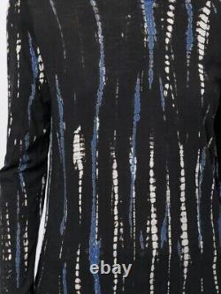 Proenza Schouler Top T-Shirt Blouse Tie Dye Long Sleeved 100% Cotton Multi