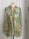 Pucci Print Long Sleeve 100% Silk Top/blouse/shirt Size 12 Worn Once