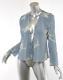 Realisation Womens Silk Blue Bianca Long Sleeve Tie Front Top Blouse New