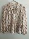 Rebecca Taylor Long Sleeve Tulip Clip Top Size 4 Ballet Msrp $325 M6f2