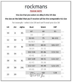 ROCKMANS Womens Tops Long Sleeve Sequin Colourblock Knitwear Top