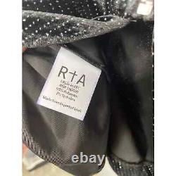 RTA Freddie Metallic Long Sleeve Black Top Womens Revolve NWT Size XS