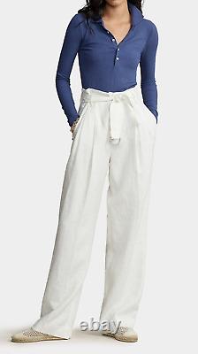 Ralph Lauren Polo Top Blouse Sweatshirt Size UK S Ribbed Ladies Women Navy