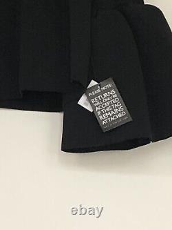 Roksanda Black Truffaut Flared Sleeve Top Size 6 BRAND NEW WITH TAGS RRP £750