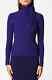 Scanlan Theodore Crepe Knit Cravat Sweater Purple Violet Top Long Sleeve Xs