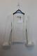 Sleeper Ladies White Long Sleeve Square Neck Feather Trim Top Size Xs Bnwt