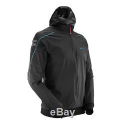 Salomon S-Lab Hybrid Unisex Black Long Sleeve Hoody Running Jacket Top