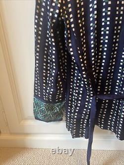 Stella Forest Printed Jacket Pyjama Top Navy Size 38 BNWT RRP £209