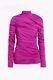 Stella Mccartney Ruched Jersey Top Amethyste / Burgundy It 34 Rrp £1500