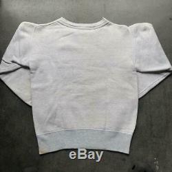 Stencil Sweatshirt Vintage Old Clothes Super Rare Gray Men's Tops Long Sleeve