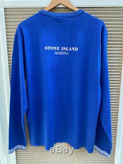 Stone Island Marina Long Sleeve Top Blue XL Rrp £200