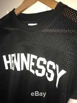 Supreme Hennessy Football Jersey Top Longsleeve FW11 MEDIUM BLACK Box Logo