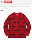 Supreme X Akira Syringe Jacquard L/s Long Sleeve Top Size Large Red Fw17 New Ds