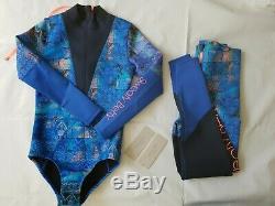 Sweaty Betty Drift Wetsuit Long sleeve top & pants bottoms size S EB1748-B9