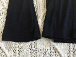 THE ROW Womens BAXERTON Black Long-Sleeve Scoop-Neck Top Shirt Blouse XS NEW