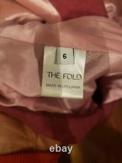 The Fold Belleville Top Magenta size 6 RRP £245