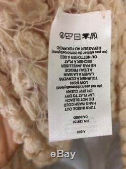 The Row Sweater The Velenda Top Ivory Longsleeve Oversized Nwt $3890 Size XS/s
