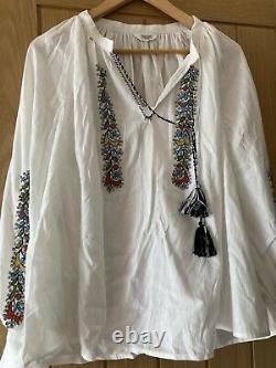 Toast Tunic Top Superb Detailing Size L