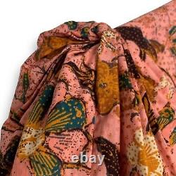 Ulla Johnson Willa Blouse 2 Long Puff Sleeves Designer Blush Floral