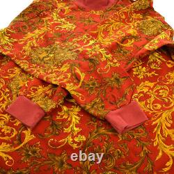 VERSACE Vintage Long Sleeve Tops Shirt Red #L Cotton Y03712g