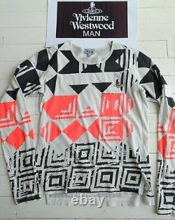 VIVIENNE WESTWOOD Long Sleeve Top size L STAND-OUT Amazing STUNNING DESIGN