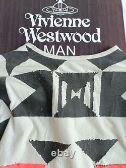 VIVIENNE WESTWOOD Long Sleeve Top size L STAND-OUT Amazing STUNNING DESIGN