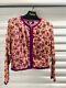 Voyage Invest In The Original Womens Long Sleeve Flower Top Purple Med