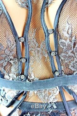Victoria's Secret Designer Collection Top Long Sleeve & Panties Set M/s New S322