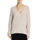 Vince Womens Beige Cashmere Long Sleeves Pullover Sweater Top Xs Bhfo 6160