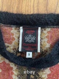 Vintage 90s jean paul gaultier long sleeve wool top