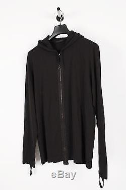 Vintage Helmut Lang Men Bondage Hooded Zip Long Sleeve T-Shirt Jumper Top L