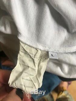 Vintage Late 90s Helmut Lang Mens Long Sleeve Print Top Tee Shirt Jumper