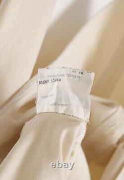 Vintage Women's FENDI Bodysuit Top Shirt Long Sleeve Beige Size IT 48 US 12