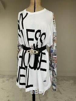 Vivienne Westwood Money Print Long Sleeved Top T Shirt L Unisex Elephant Dress L