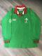 Wales 1995 Rugby Top Long Sleeve Green Japan World Cup