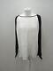 Walter Baker Ladies Off-white & Black Silk Long Sleeve Carol Top Size M Bnwt