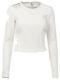 Wow! New Rosie Assoulin White Cut Out Long Sleeve Top $ 1495 Size 0