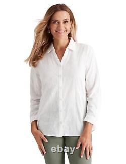 Womens Winter Tops White Blouse / Shirt Cotton Smart Casual MILLERS