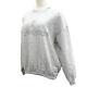 Yves Saint Laurent Long Sleeve Tops Trainer Gray Cotton Italy Authentic #ab497 I