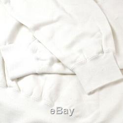 Yves Saint Laurent Round Neck Long Sleeve Tops Sweatshirt White #M GS02671