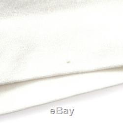 Yves Saint Laurent Round Neck Long Sleeve Tops Sweatshirt White #M GS02671